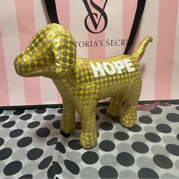 PINK Victoria’s Secret Mini Dog Plush - Picture 1 of 2